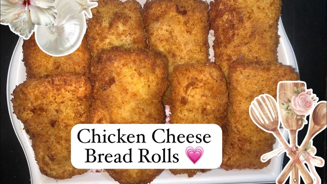 Chicken Cheese Bread Rolls | Ramadan Special #cooking #food #viral #recipe #chicken #ramadanspecial 