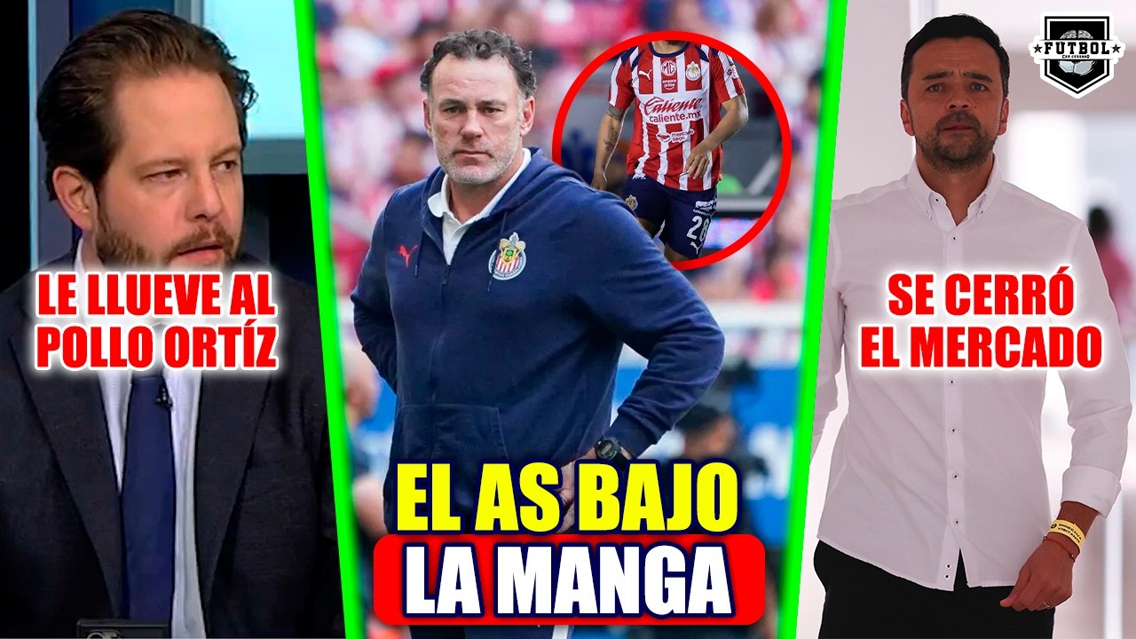 🔥 ÚLTIMA HORA CHIVAS | ¡MILITO TIENE UN AS EN LA MANGA! | ¡LE LLUEVE AL POLLO! | MERCADO CERRADO