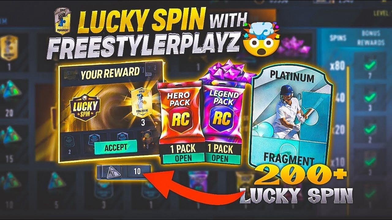 New Season New Lucky Spin 😱 Live With Freestyler Playz