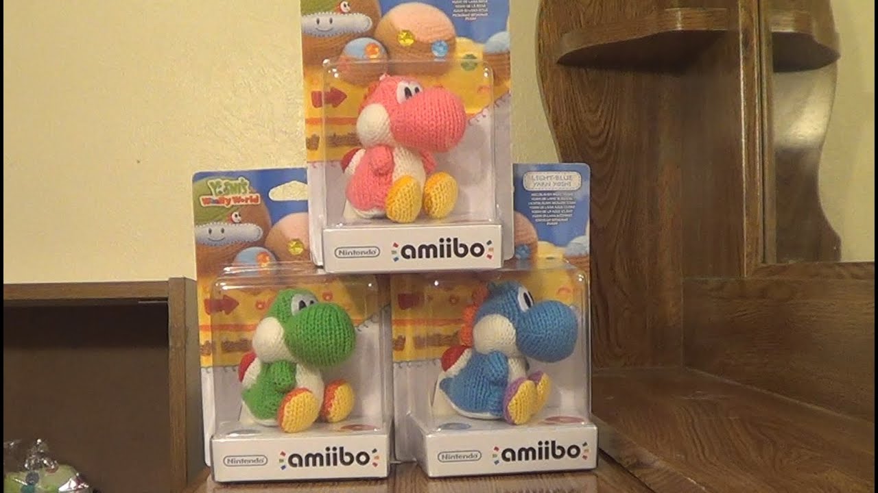 Unboxing Yarn Yoshi Amiibo
