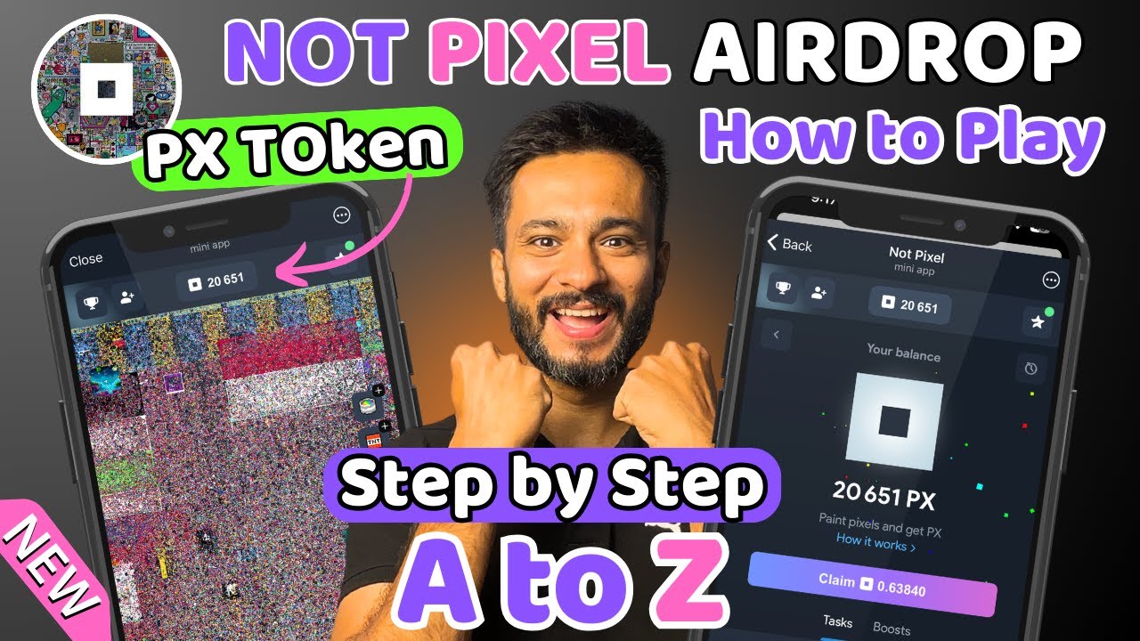 NOT Pixel Airdrop | Not Pixel by NotCoin | How to Play and Get More PX Tokens on Not Pixel