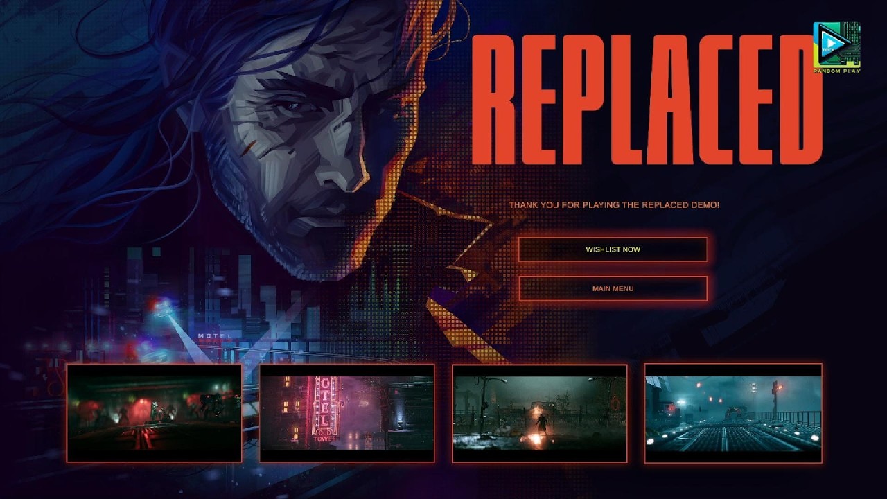 REPLACED - CYBERPUNK 2.5D DEMO GAMEPLAY | STEAM GAME PC | #replaced #sadcatstudios