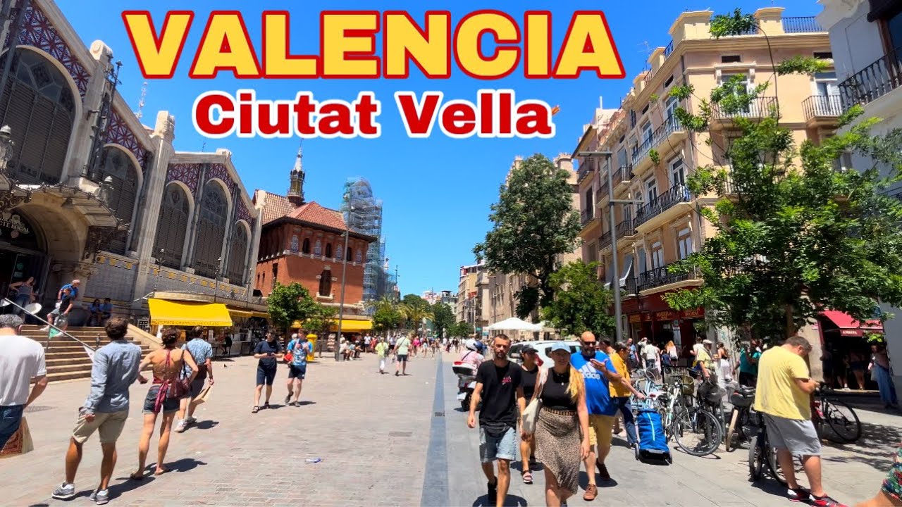 VIVIR en Valencia - Zona Ciudad Vieja! 🏘️ #emigrarconana #valencia