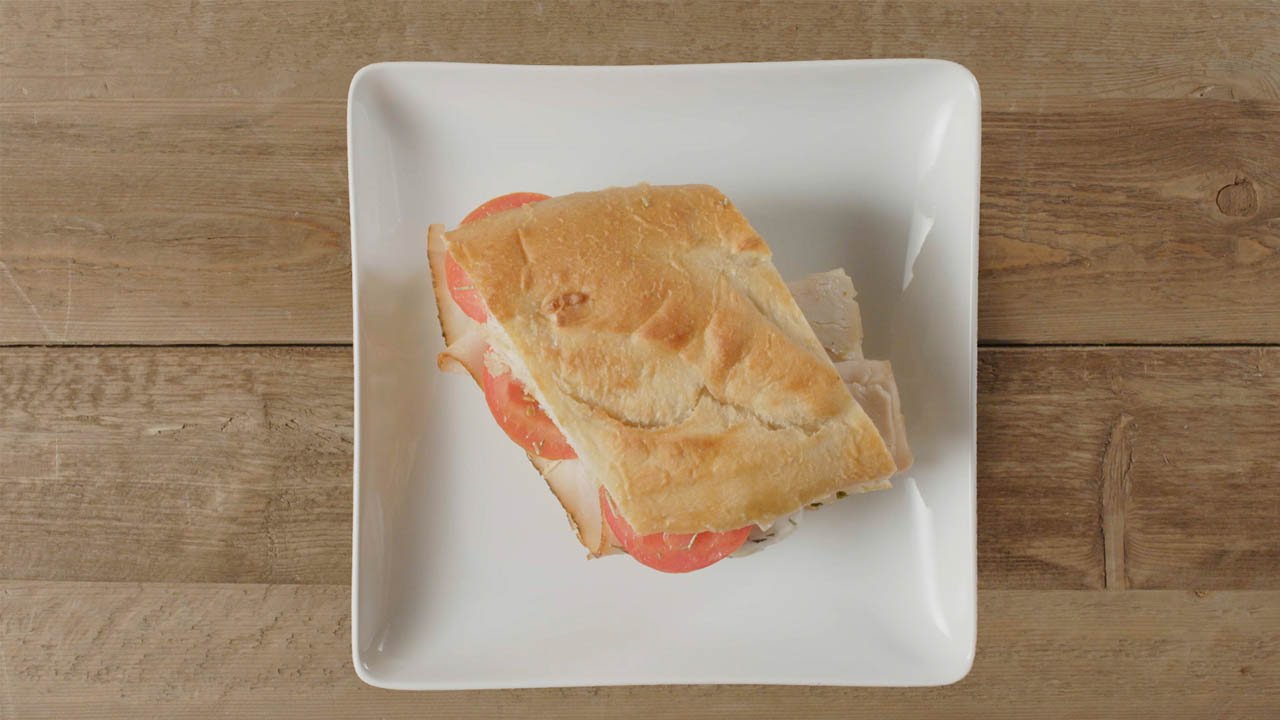 Quick Grilled Turkey Pesto Sandwich