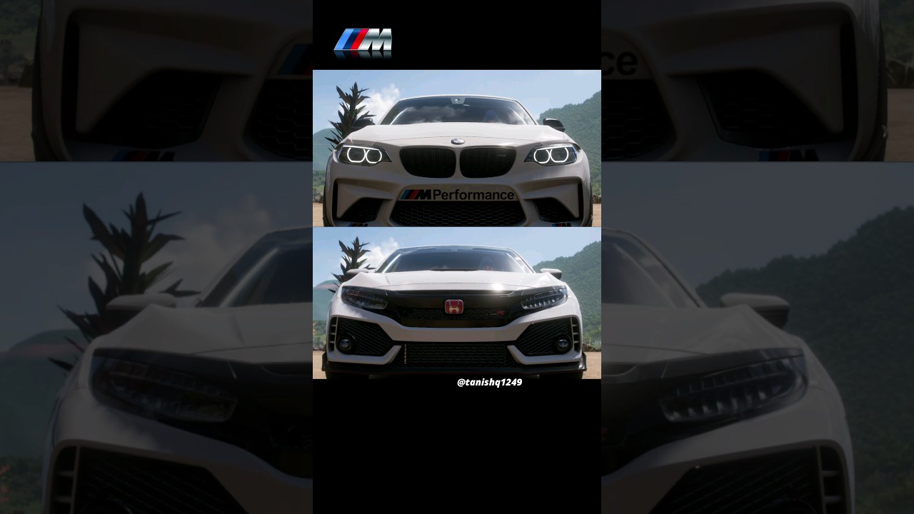 700 hp CIVIC v BMW 😈😈 