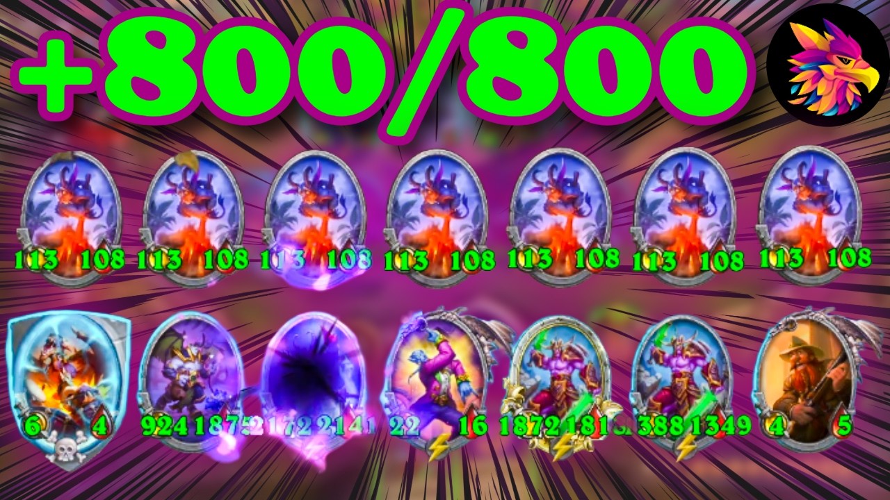 NEW Demon Fodder comp is CRAZY!!! | Hearthstone Battlegrounds