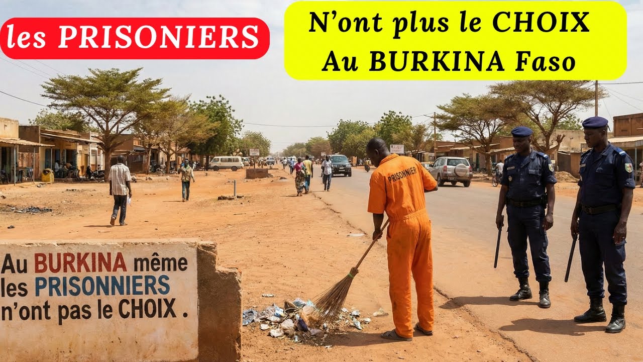 AU BURKINA MEME LES PRISONIERS N ONT PAS LE CHOIX