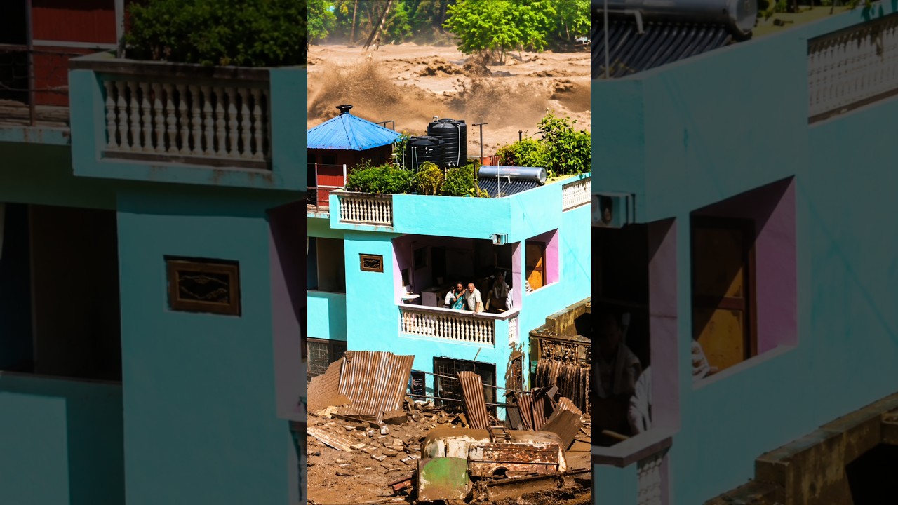 This House Survived Nepal&rsquo;s Deadliest Flood ( One House vs A Massive Flood &mdash; Incredible Survival )