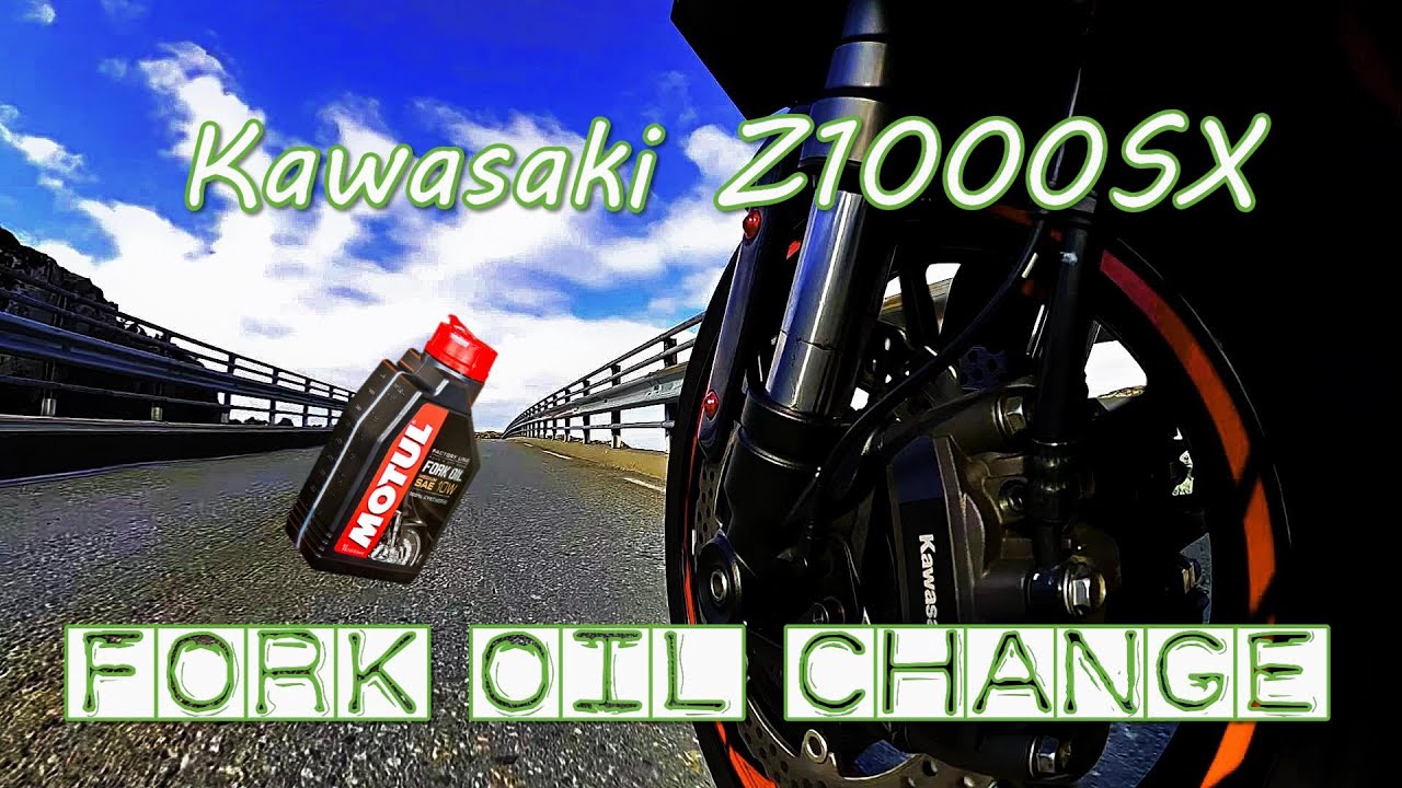 Connie Changes Fork Oil