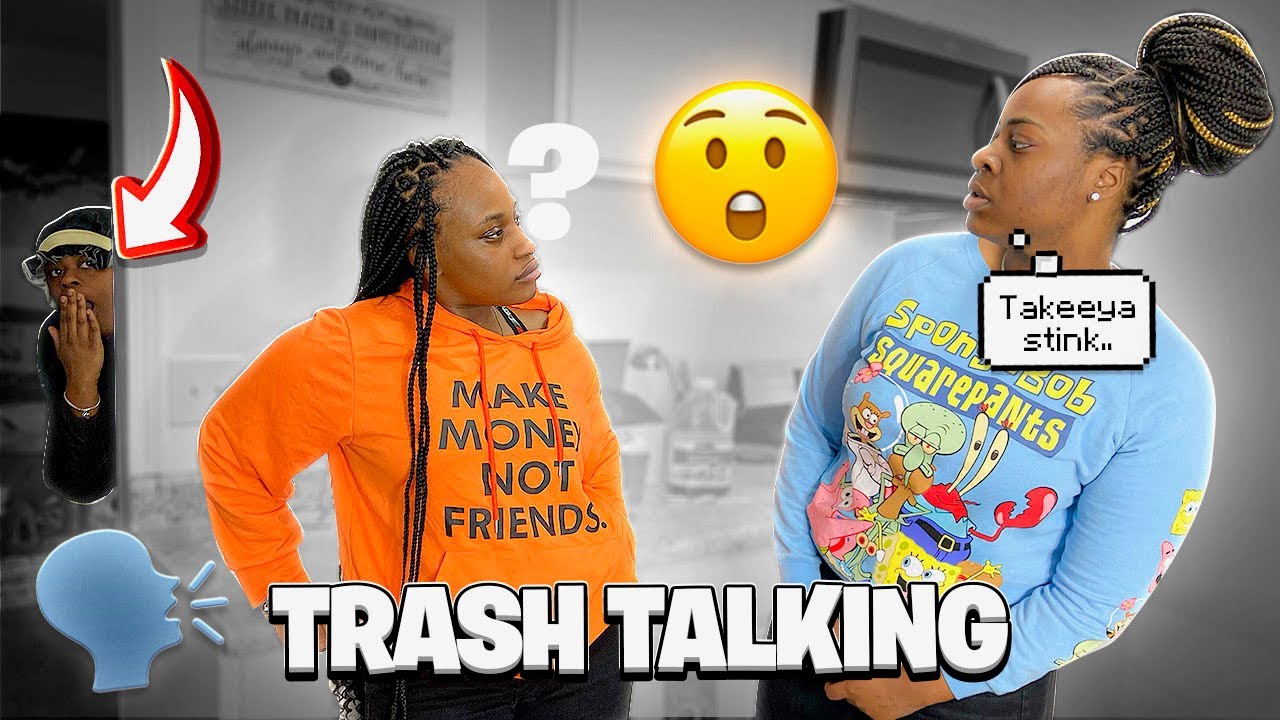 TRASH TALKING TAKEEYA IN FRONT IF P  To See Her Reaction…