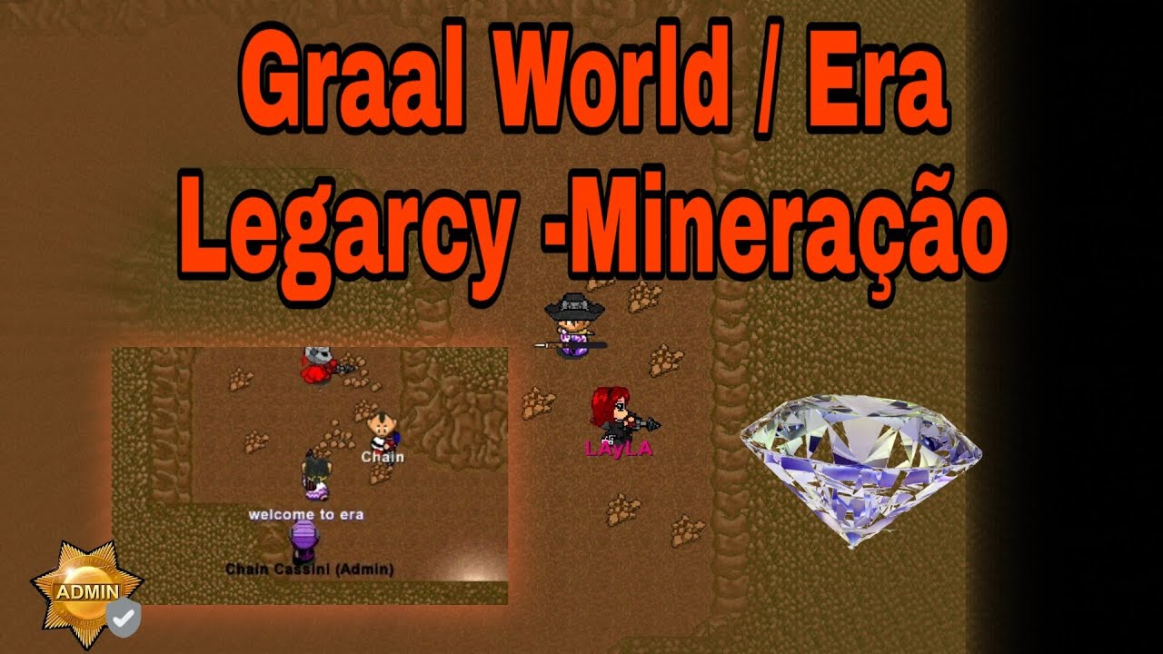 Graal Era | Como funciona trabalho de Minera&ccedil;&atilde;o. Graal World / Era Legarcy - #graalonline #graalera