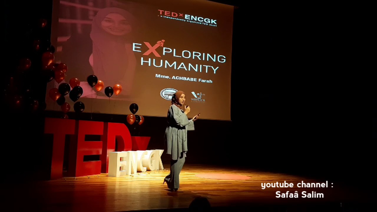 TEDX ENCGK 🔥 : Farah ACHBABE - فرح أشباب