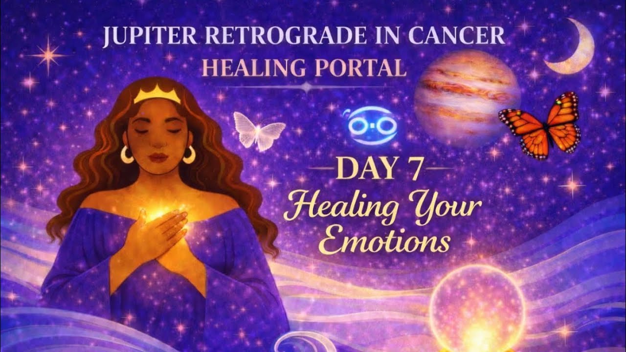 Jupiter Retrograde in Cancer Healing Portal Day 7 Healing Your Emotions 