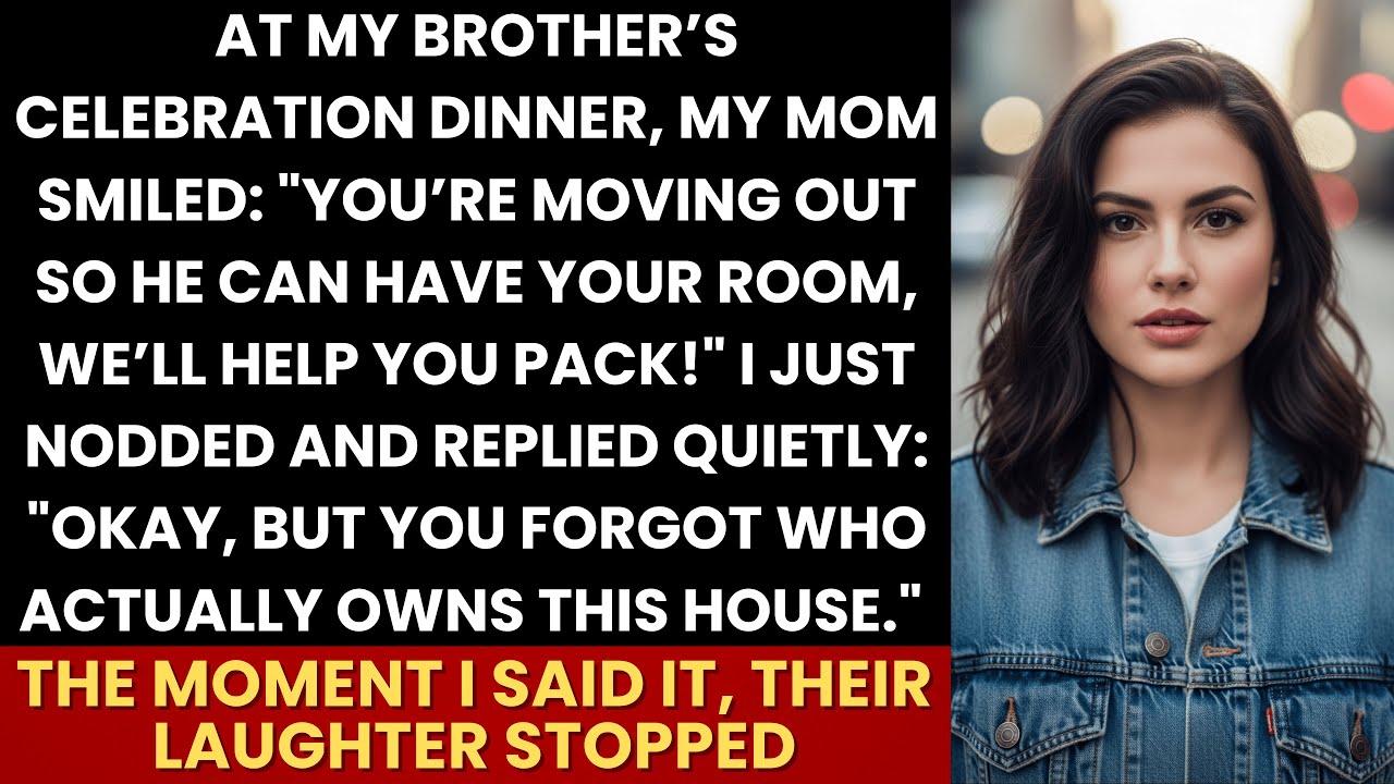 Mom Said, “Your Brother’s Taking Your Room”—Then I Revealed I’m The One Who Owns The House