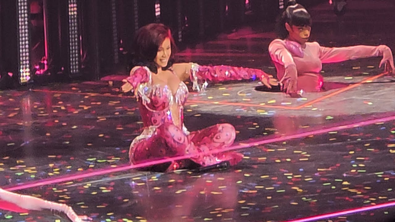 Cardi B performs Please Me, Principal, Pick It Up, Better Than You and Up! - Little Miss Drama Tour