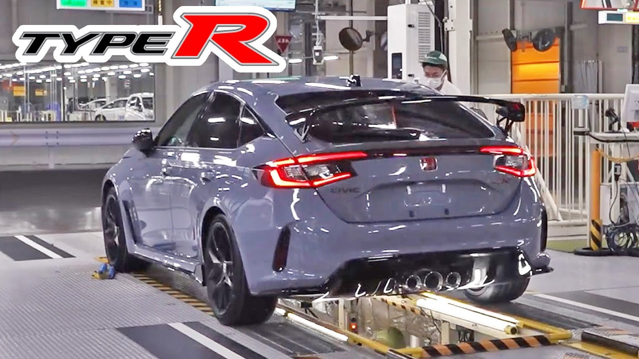 Honda Civic Type R Production in Japan