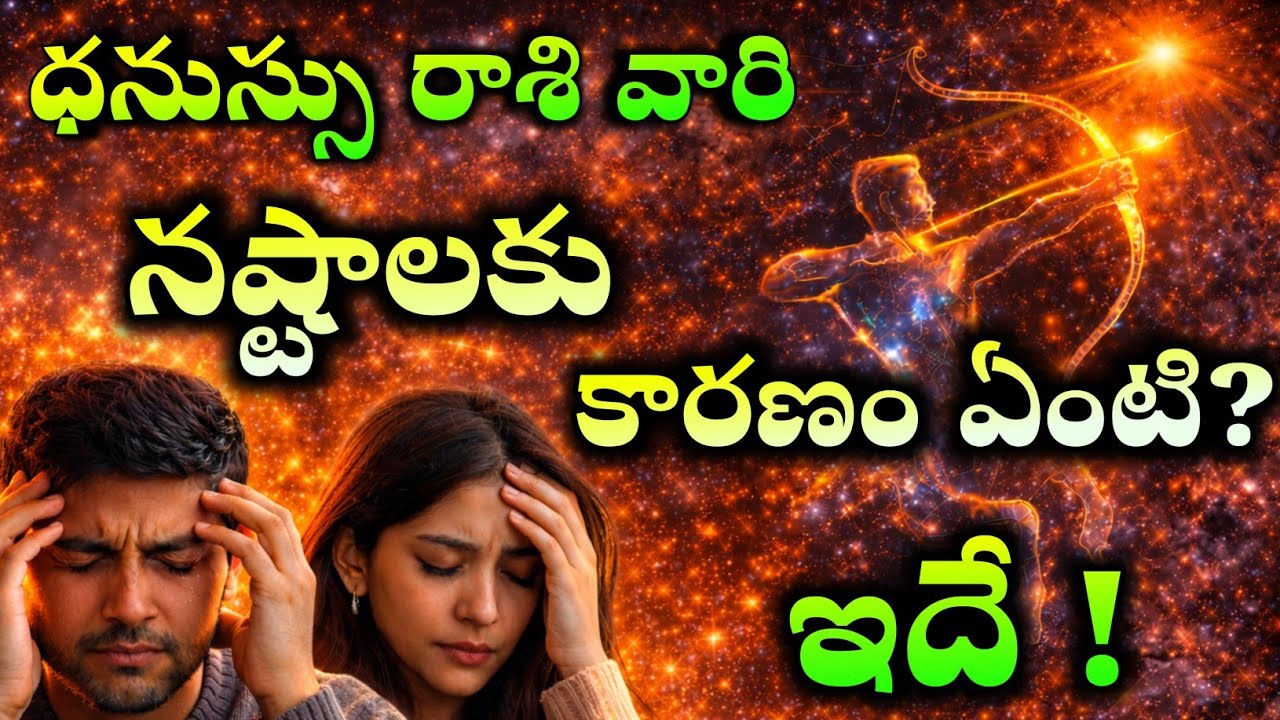 ధనుస్సు రాశి వారు మోసాల మధ్య బ్రతికే మంచివాళ్లు | ధనుస్సు రాశి వారికి లైఫ్ గైడెన్స్ 