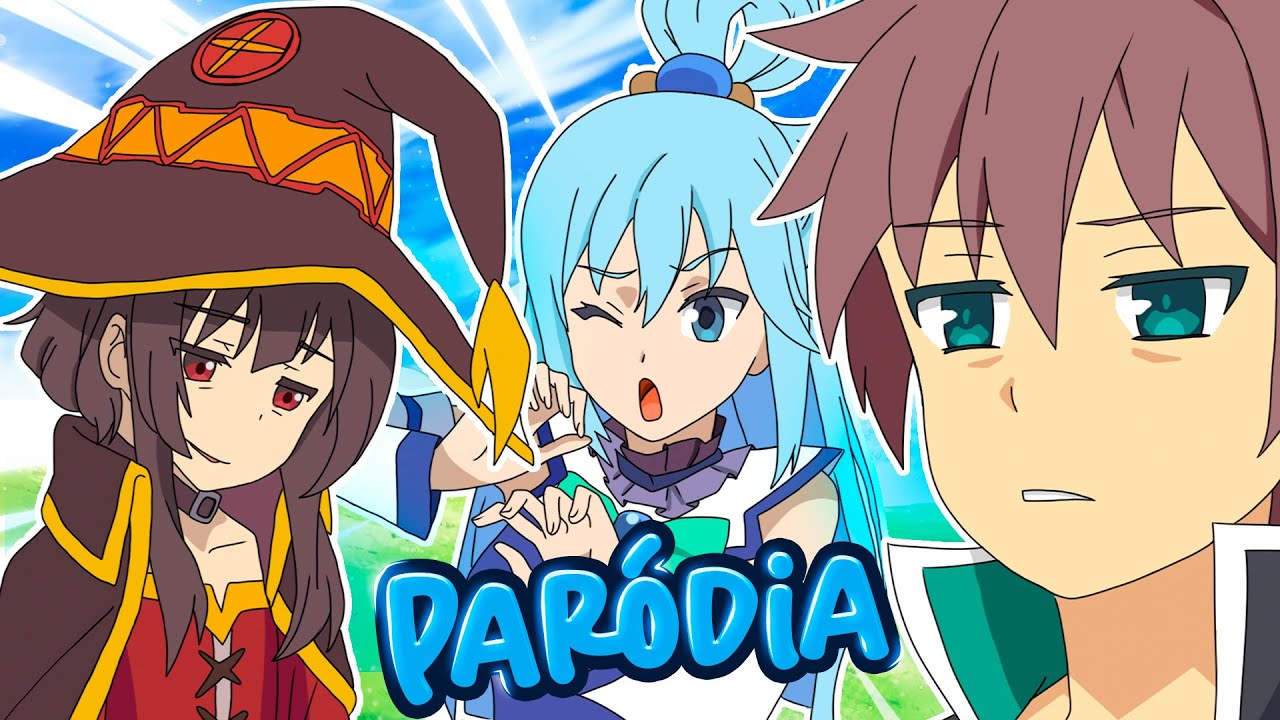 KONOSUBA E AS TRAQUINAGENS EM OUTRO MUNDO | Paródia Redublagem de Konosuba