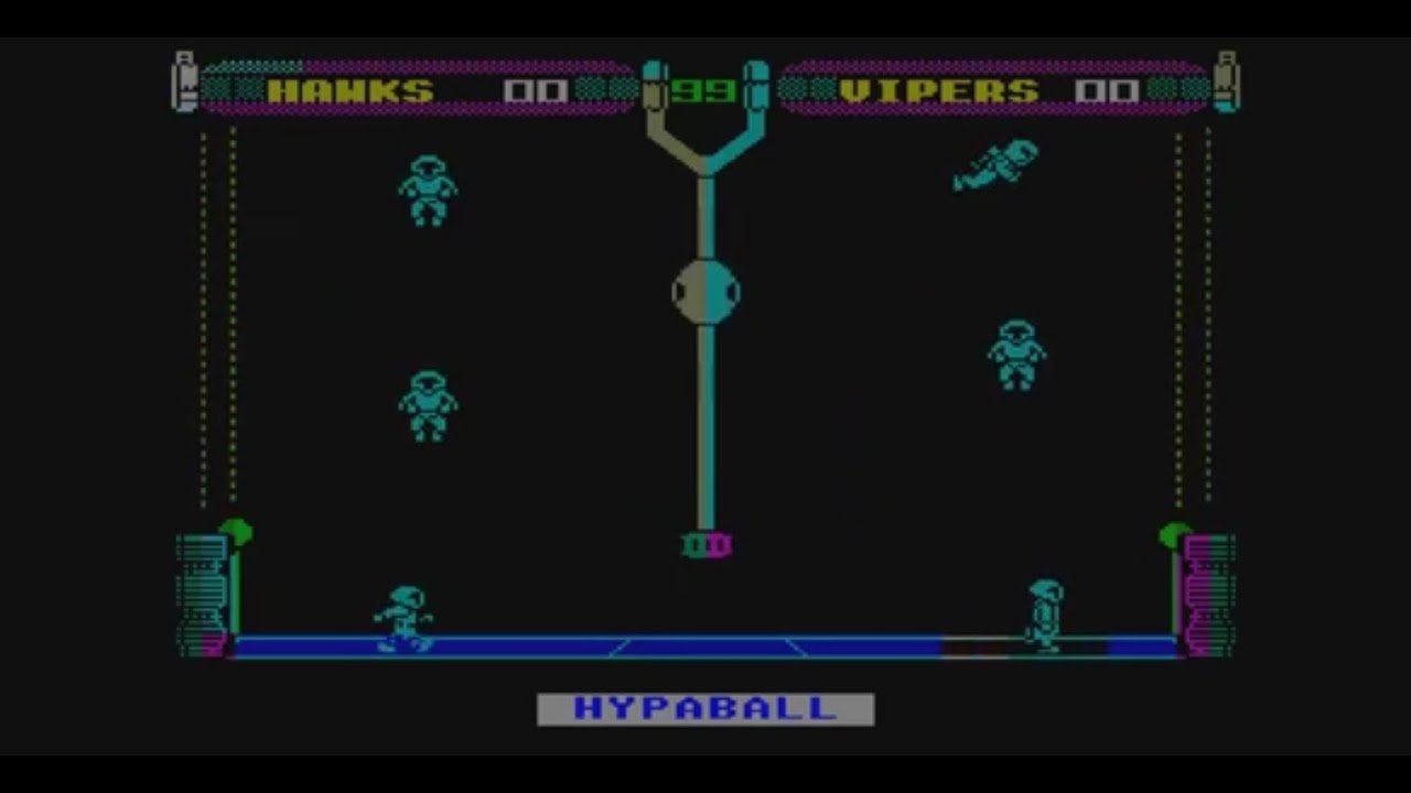 HYPABALL HYPA BALL HYPERBALL HYPER BALL ENTERPRISE 64 128 INTELLIGENT SOFTWARE SIXTY FOUR ONE TWO EI