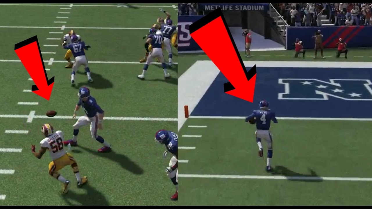 BEST GAME WINNING FUMBLE TOUCHDOWN IN MADDEN 17!!!!!!