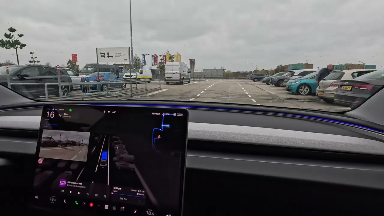 Tesla FSD Ride Along | Rotterdam, The Netherlands | 28-02-2025