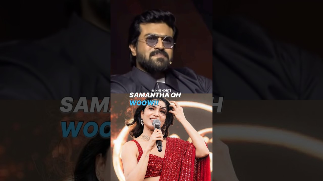 Ram Charan❤️&zwj;🔥Favourite Actress & Actor | Ram Charan About Samantha & Surya | Ram Charan Interview