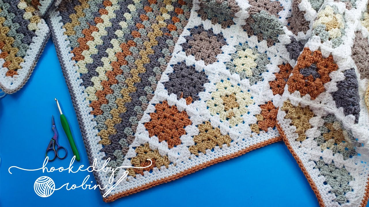 Crochet a Half & Half Granny Shawl! 🧶