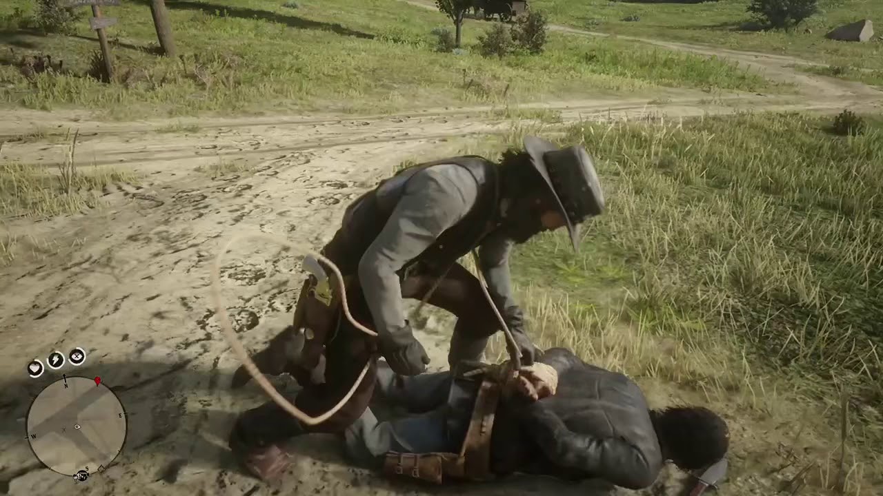 Red Dead Redemption 2: Tying People Up!
