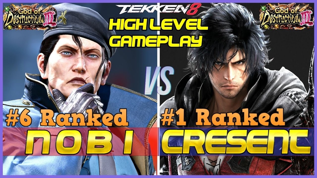 T8 ▰ NOBI (#6 Ranked Dragunov) vs CRESCENT (#1 Ranked Clive) ▰ Tekken 8 SEASON 3 High Level Gameplay