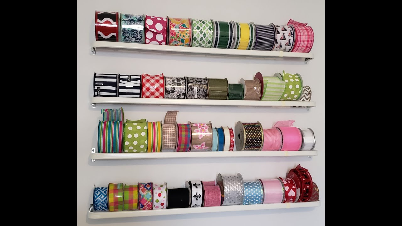 DIY Ribbon Wall Holder