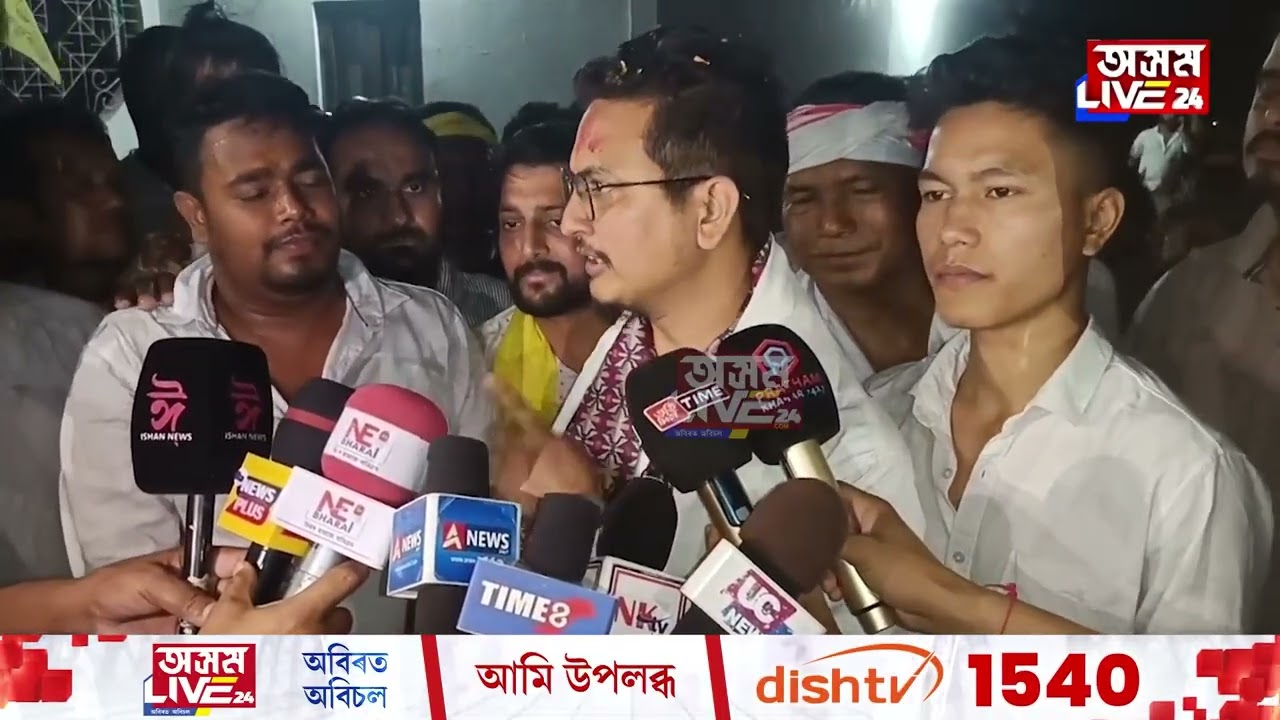 ৰজা হৈ নহয়, ৰাইজৰ বেটা হৈ কাম কৰি যোৱাৰ প্ৰতিশ্ৰুতি ৰাহুল ছেত্ৰীৰ।