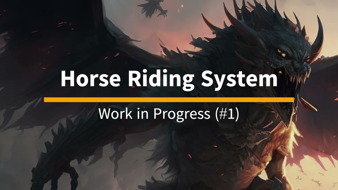 Horse Riding System - UE5