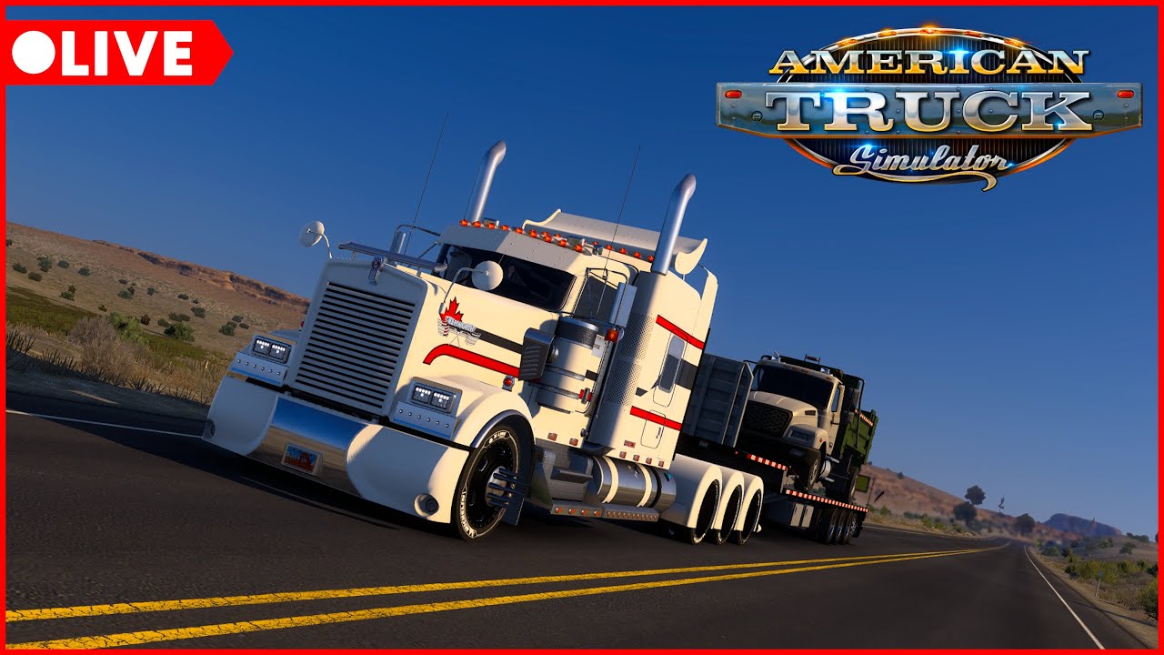 American Truck Simulator - Short Morning Stream