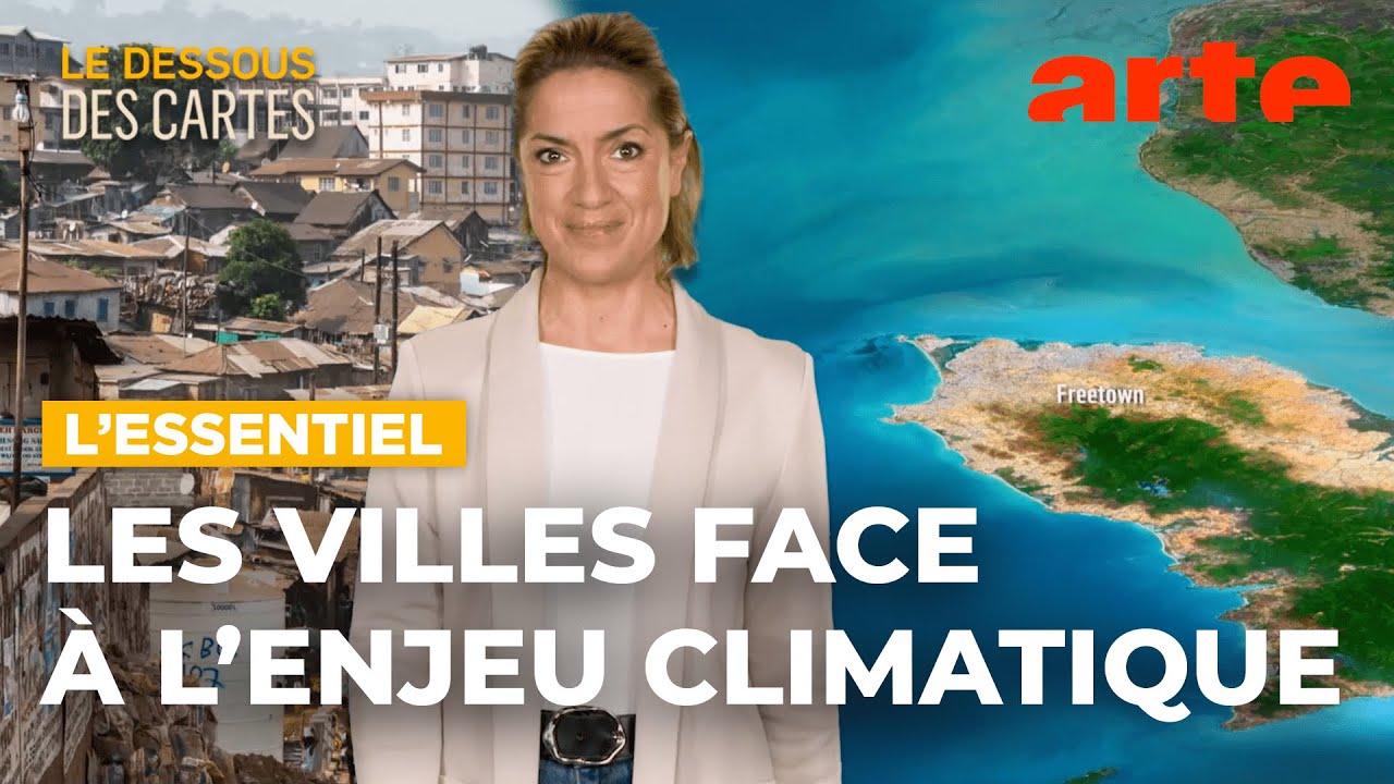 COP30 à Belem : les villes face au réchauffement | Le dessous des cartes - L'essentiel - ARTE