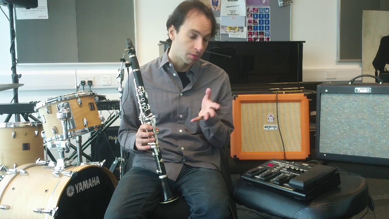 Piezobarrel with delay, reverb and harmonizer