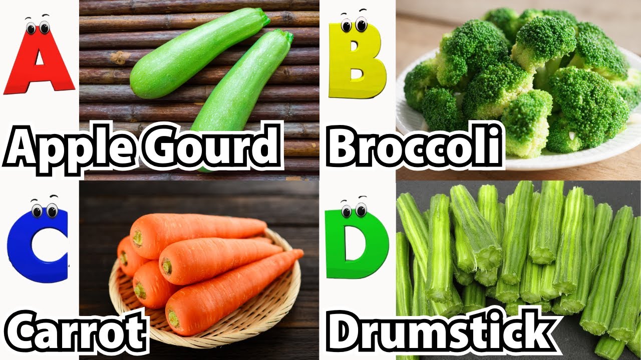 Vegetables ABC Song | Vegetables Alphabet Song | Phonics for Kids | Alphabet Letters