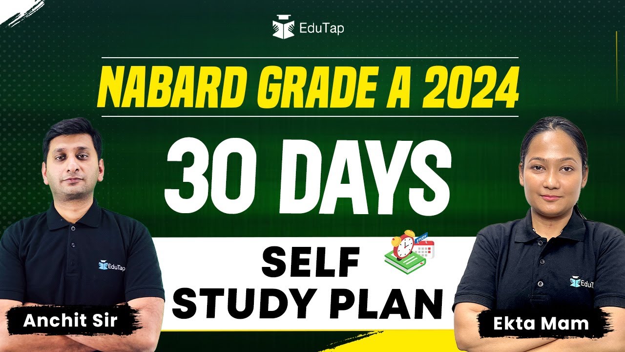 NABARD Grade A Study Plan 2024 | Self Preparation for NABARD | NABARD Grade A Syllabus & Strategy