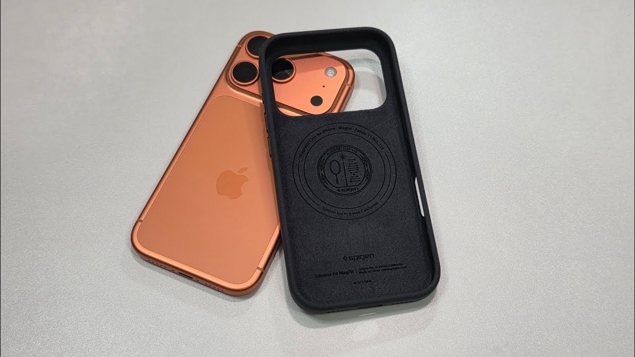 iPhone 17 Pro Spigen Silicone Case Review. This is The Only Silicone Case I Use w Drop Protection.