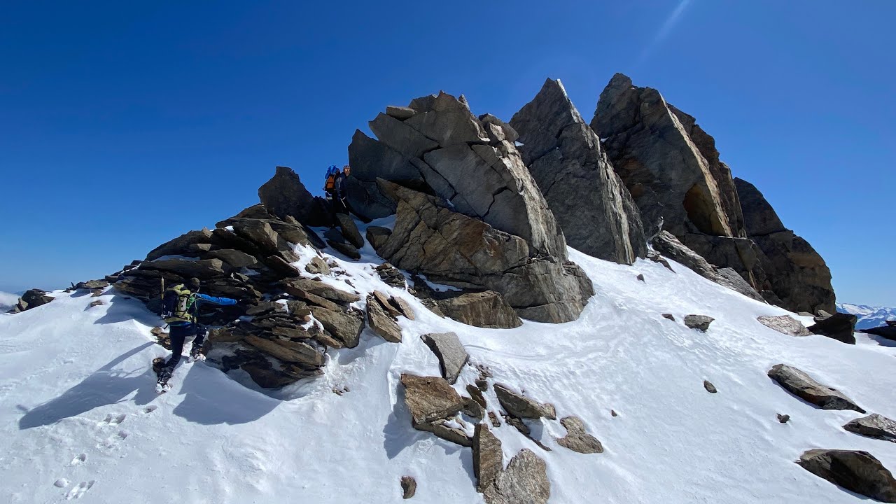 Skitour zur Pfaffenschneid 3498m