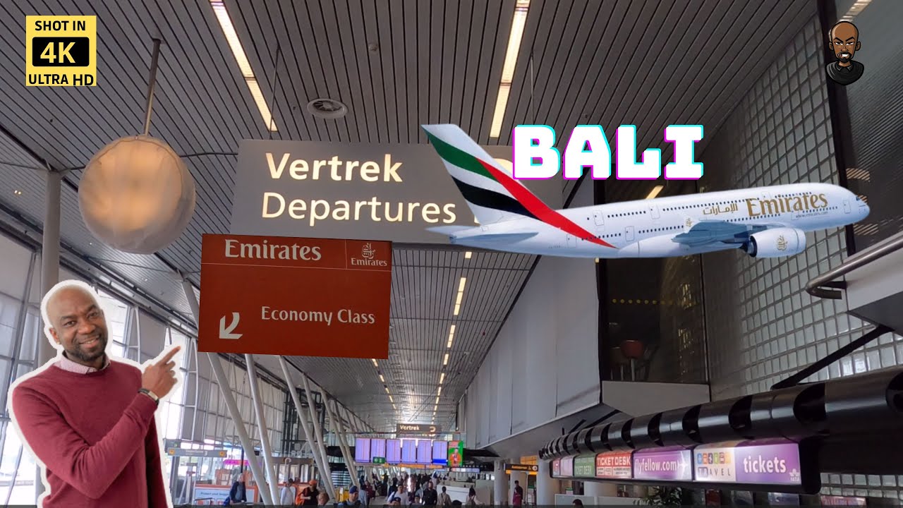 Vliegen met Emirates vanaf Amsterdam naar Bali | vlog 13