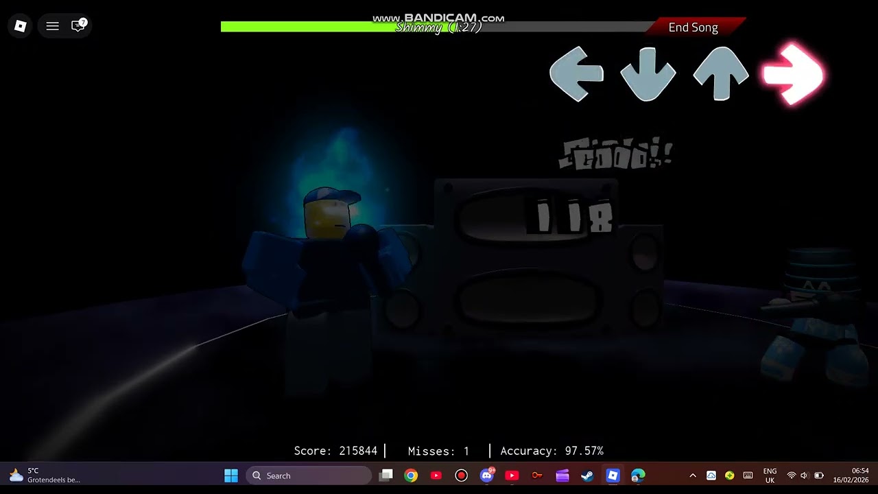 Shimmy But in roblox #roblox  #fnf