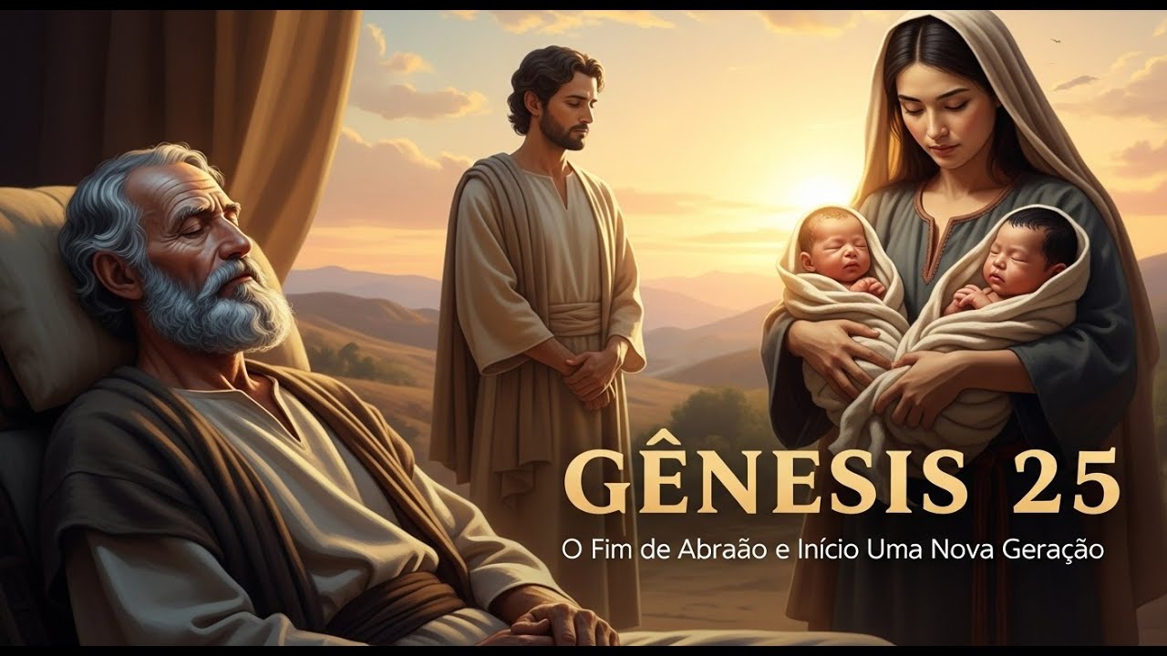 Gênesis 25 – O Fim de Abraão e o Nascimento de Jacó e Esaú | Bíblia Narrada