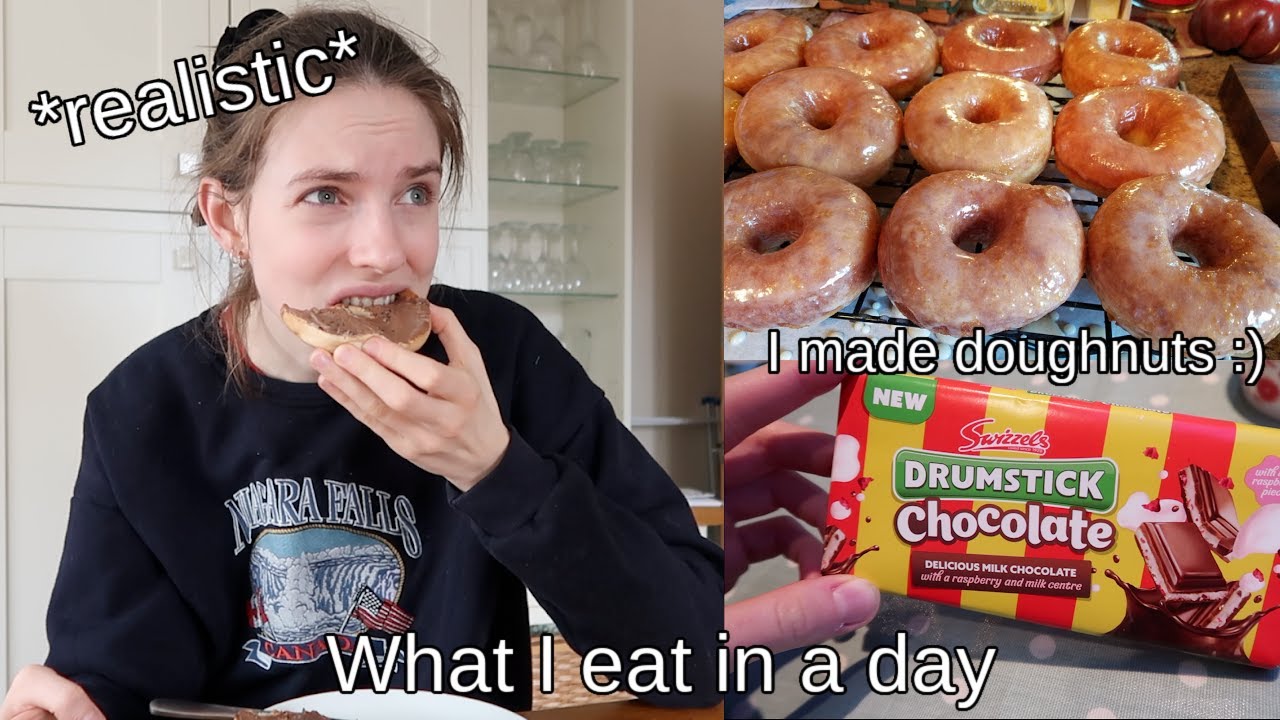 a REALISTIC what i eat in a day