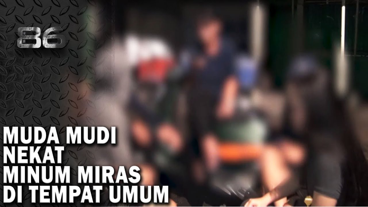 Sekelompok Muda Mudi Kedapatan Minum Miras Di Tempat Umum - 86