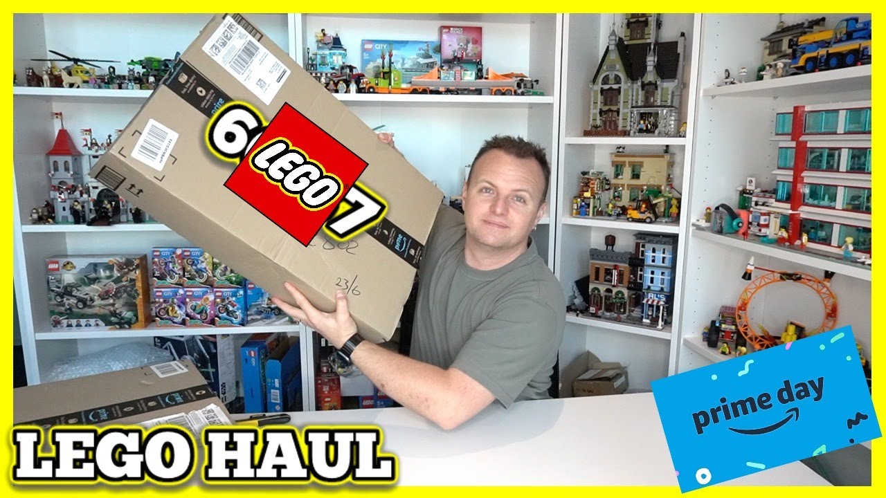 LEGO HAUL Amazon Prime Day New LEGO City Express Passenger TRAIN 60337