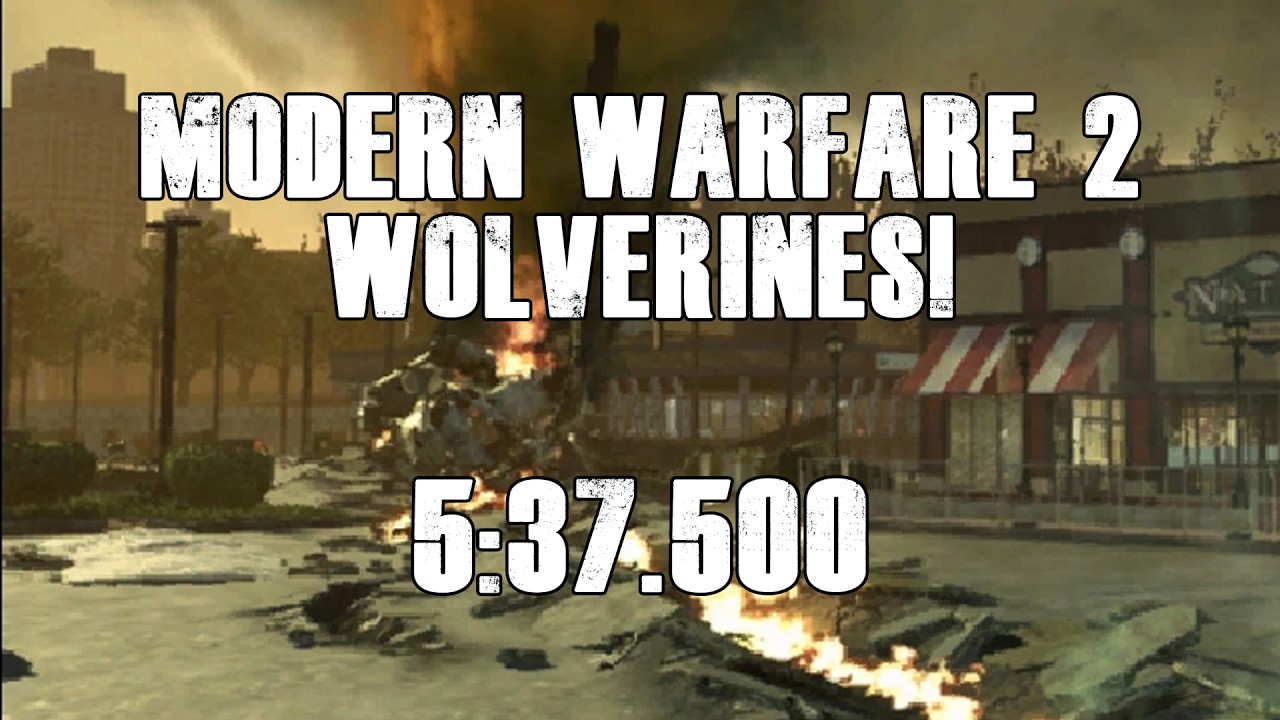 CoD: MW2 - Wolverines Speedrun WR 5:37.500