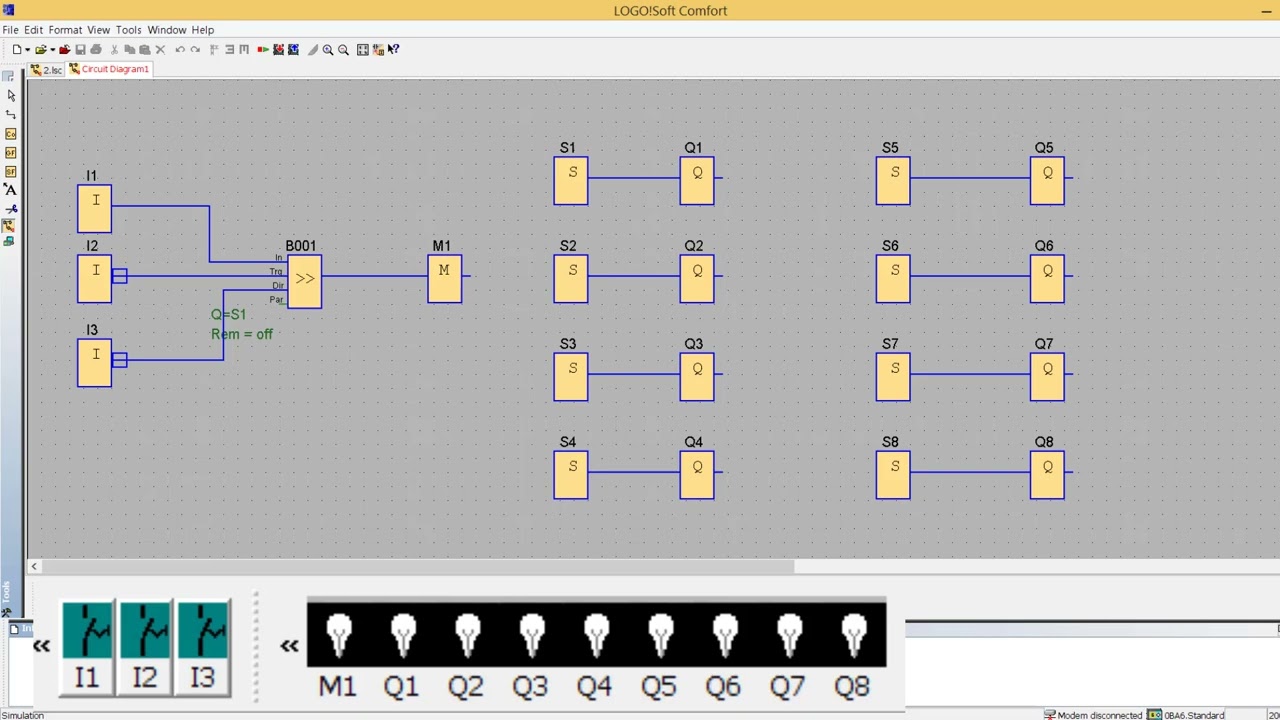Shift Register In The LOGO!