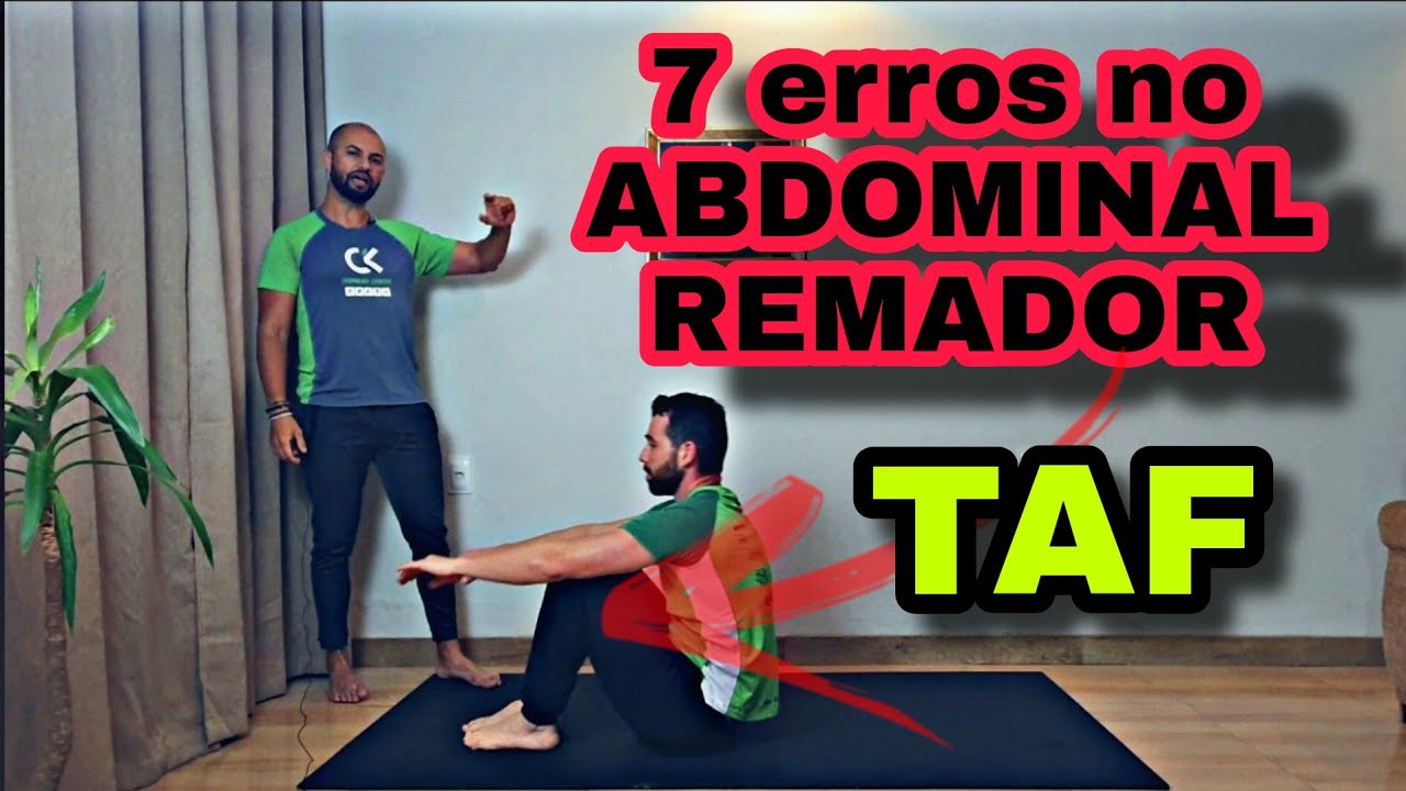 (TAF) 7 ERROS NO ABDOMINAL REMADOR
