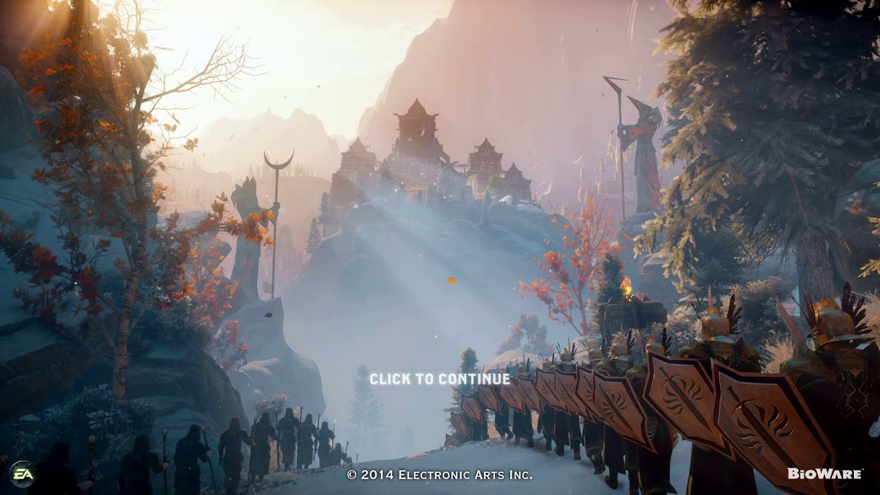 Dragon Age Inquisition - Main Theme and Title Screen (Extended)