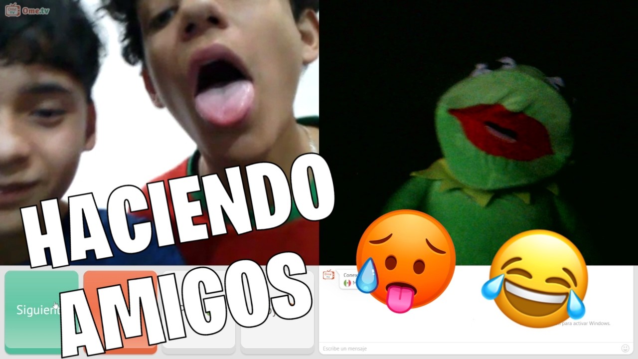 HACIENDO AMIGOS EN OME TV 😂